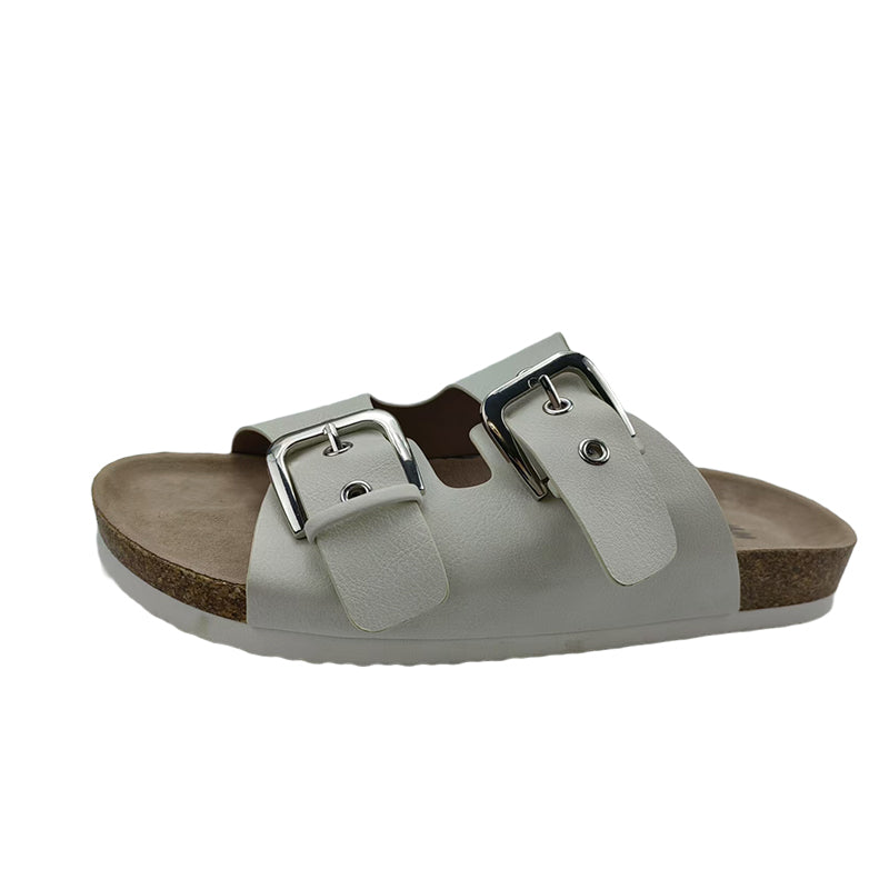 XINHAO Imitation Leather Double Strap Cork Sandals（Ask customer service for specific prices）Birkenstock Slippers  Leisure and comfort