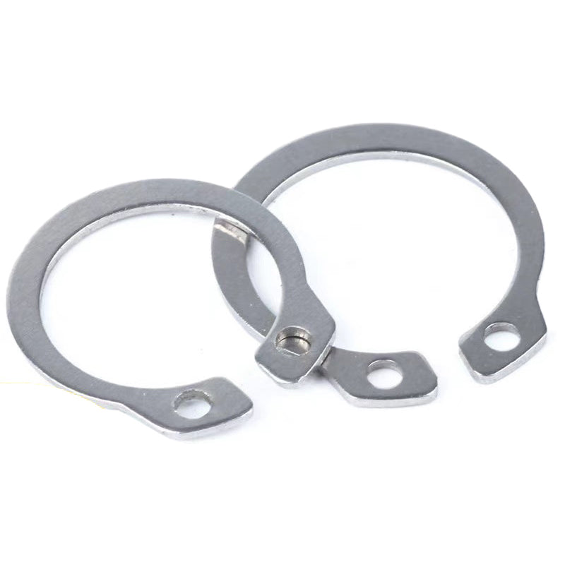 ZHONGYUAN GB894 Stainless steel 304 shaft with elastic retaining ring circlip shaft outer ring 3 10 12 15 16 18 20 24（Ask customer service for specific prices）Type C buckle