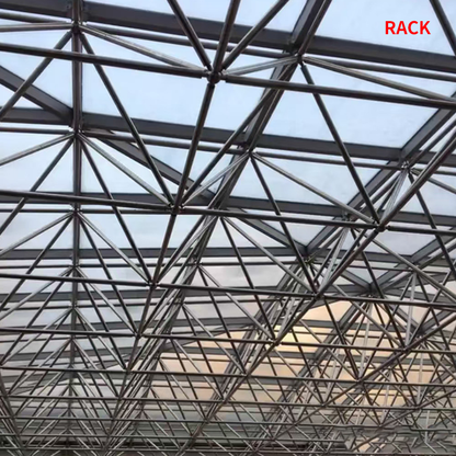 ZHIDIAN rack（Ask customer service for specific prices）Reinforcing bar shed silo on site  Steel mixing plant shed