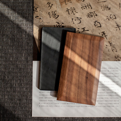 XUANYAN Flagship portable inkstone  Hui Xin Zhai natural stone Duaninkstone