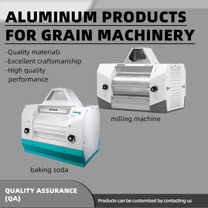 ZHAOLV Aluminium products for grain machinery（Products can be customized, price ask customer service）Steel Chip Food Machine  Household grinding of grains and cereals