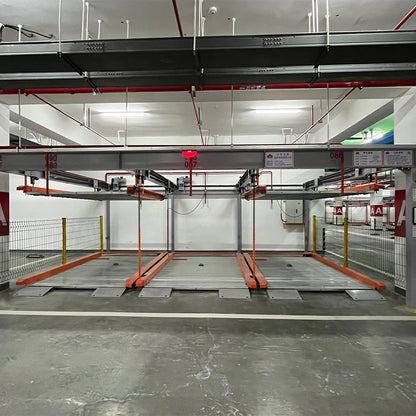 FENGYE Two-storey lift-and-transfer parking system（Ask customer service for specific prices）Mechanical parking equipment  lift and traverse motion