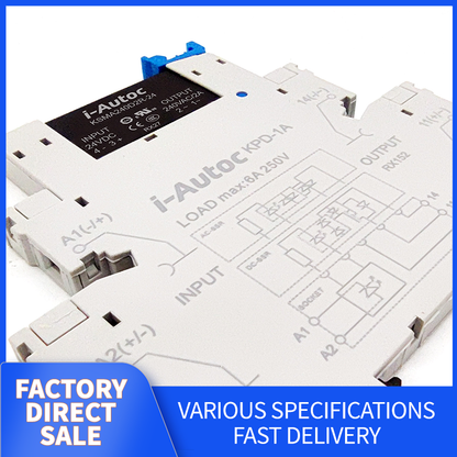 i-Autoc KSMA/KSMD Single Phase AC/DC Output Solid State Relay with Plug-in Socket Available. (Request customer service for specific prices)