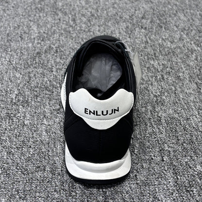YONGJIA Winter leather head layer cowhide Gump shoes Fashion cotton shoes men's shoes All match flat comfortable sports casual shoes (85973-30) Thick base for autumn and winter