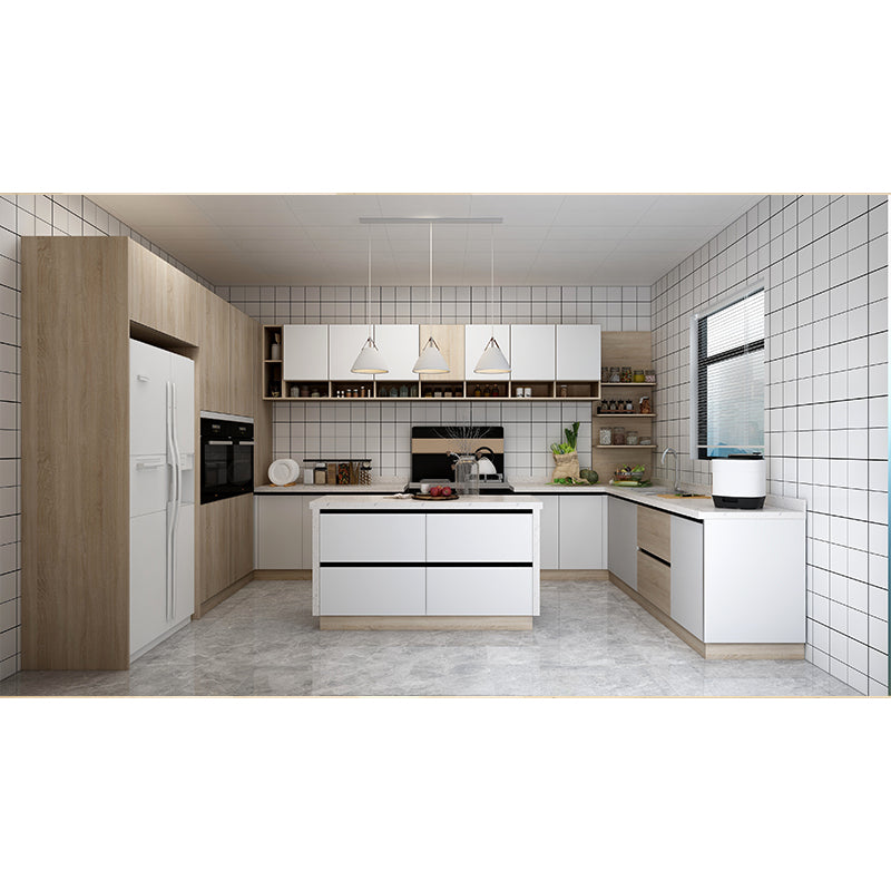 JIASHI Kitchen cabinet（Customized products, specific price ask customer service） Minimalist Cabinets Open One Piece Cabinets