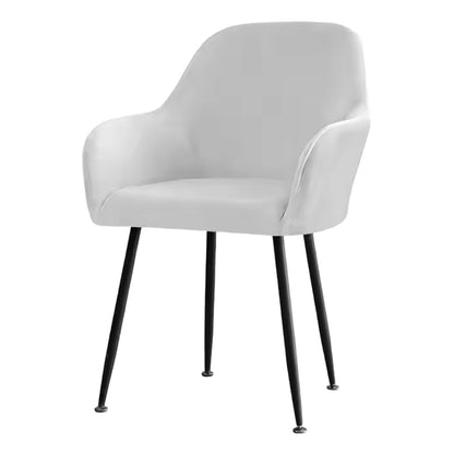 TONGLI Hotel Dining Chair  Light Luxury Minimalist Wooden Armchair  Niche Recliner