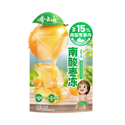 QIYUNSHAN  jujube jelly  Q Bouncy and smooth  Jelly Sweet and Sour Snacks