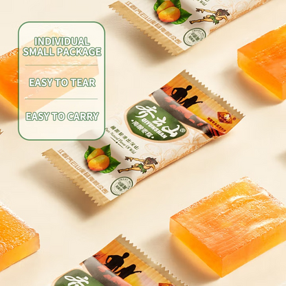 QIYUNSHAN  candied jujube cake  Wild Sweet and Sour Snacks  sour and sweet snack