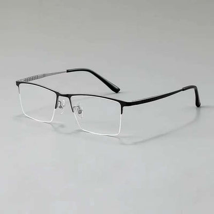 NIXIN Designer models imported pure titanium plate ultra-light glasses frames for men and women（Products can be customized, price ask customer service）Anti-blue light radiation color changing anti-fog half frame