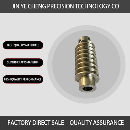 JINYECHENG worm gear（Products can be customized, price ask customer service）cylindrical worm  High Precision Worm Gear