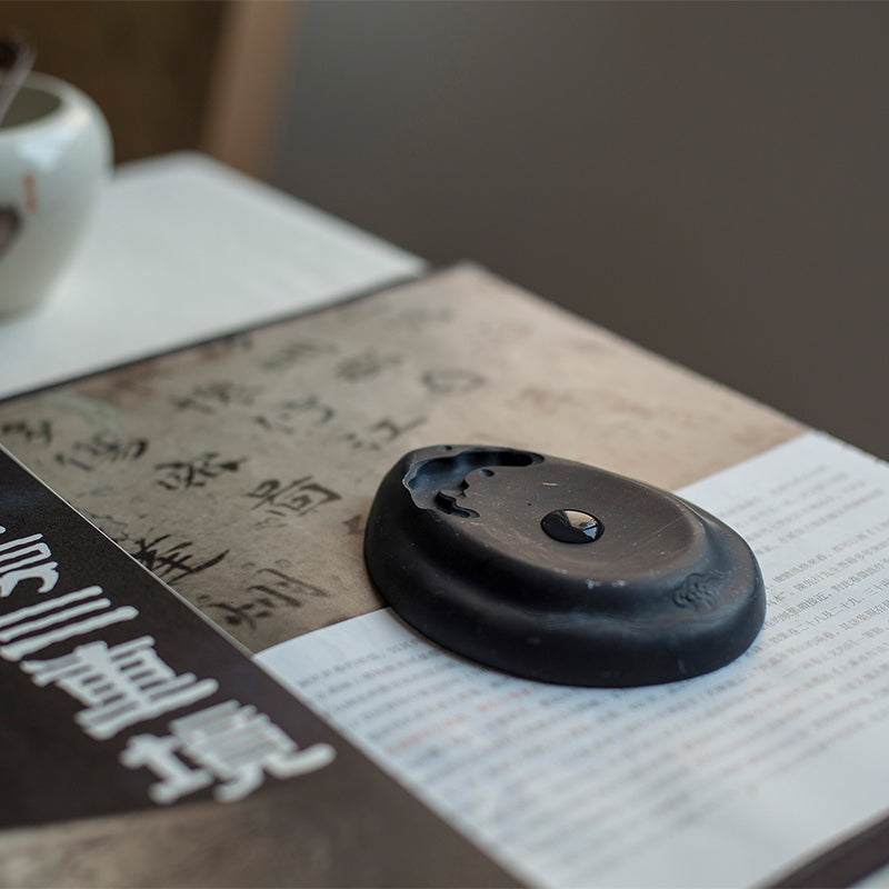 XUANYAN There are inkstones in the sea   The four treasures of Wenfang Ink stone
