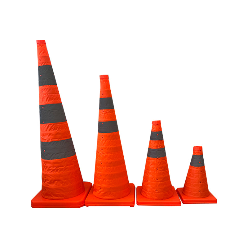 HONGHUA Orange expansion cone（Price depends on specifications）  Telescopic cone safety reflective cone