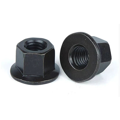 ZHONGYUAN Manufacturer's direct selling flange with cushion nuts hexagonal flange high nut press plate M10M12M14M16M18（Ask customer service for specific prices）Flange with cushion nut