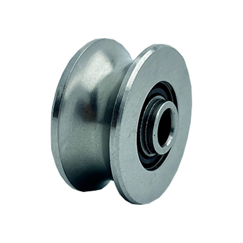 BAINUOKEN Bearings can be customized 608 non-standard double row  Stainless steel rail wheel bearing wheel guide wheel