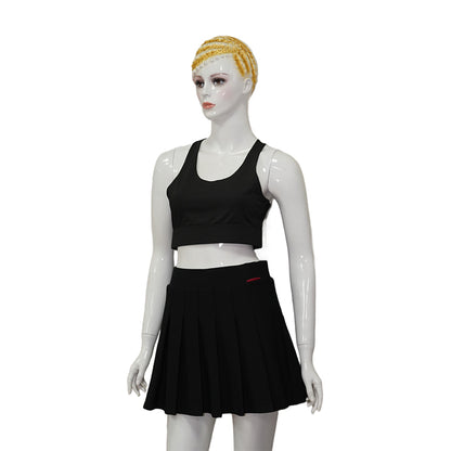 TETE folded skirts + Tank Top（Ask customer service for specific prices）Sports Slim Fit Suit  sports suit