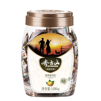 QIYUNSHAN candied jujube cake   casual snack  Sweet and sour, tough and smooth