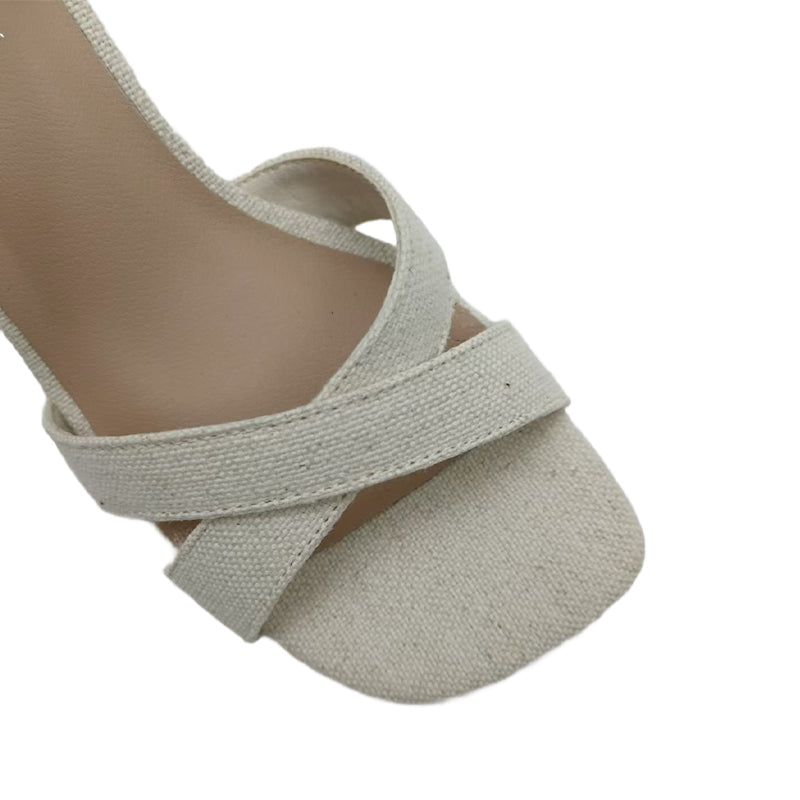 XINHAO Summer Chunky Heel Sandals（Ask customer service for specific prices）one-piece band  little fragrant wind
