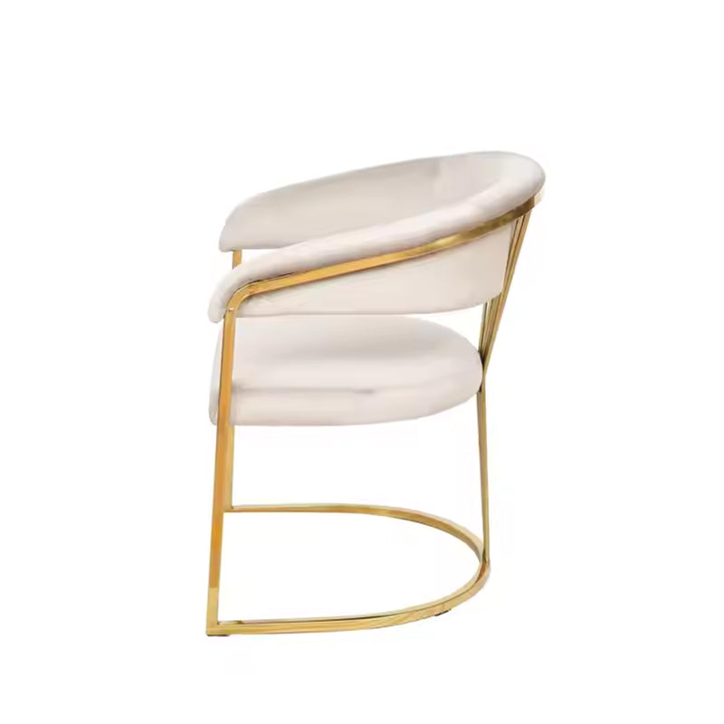 TONGLI Hotel living room chairs, dining chairs  Italian Light Luxury Dining Chair  Hotel Leisure Chair