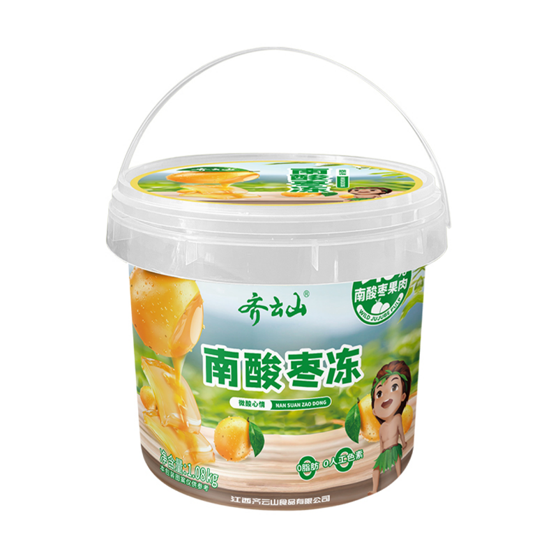 QIYUNSHAN  jujube jelly  Q Bouncy and smooth  Jelly Sweet and Sour Snacks
