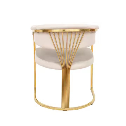TONGLI Hotel living room chairs, dining chairs  Italian Light Luxury Dining Chair  Hotel Leisure Chair