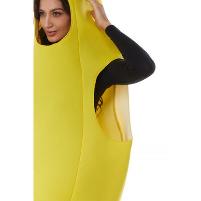 CAIYUN 1 banana suit for adult men and women CY234  Halloween party line up to dress up in banana costumes