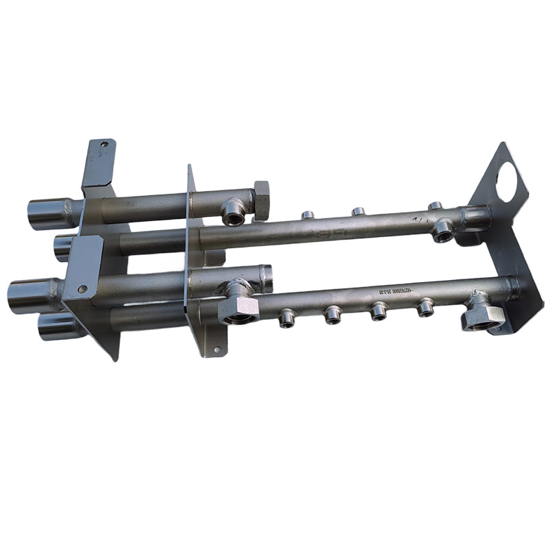 SANHONG Nitrogen generator connection hard tube (nickel plated)（Ask customer service for specific prices）Outlet threaded hole  corrosion resistance