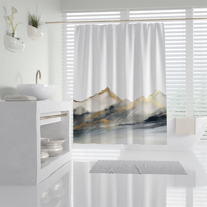 ZHENGYANG Shower curtain 3（Ask customer service for specific prices） Thickened tarp shower curtain