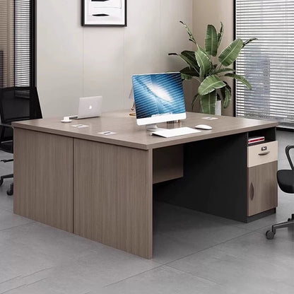 HENGLONG Office desk and chair（Ask customer service for specific prices） Simple modern office furniture boss table