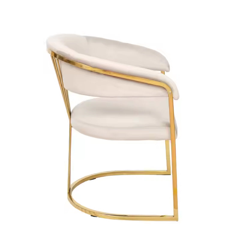 TONGLI Hotel living room chairs, dining chairs  Italian Light Luxury Dining Chair  Hotel Leisure Chair