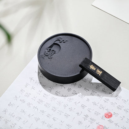 XUANYAN Pinghu autumn moon   Primary custom gift box entry brush painting and calligraphy