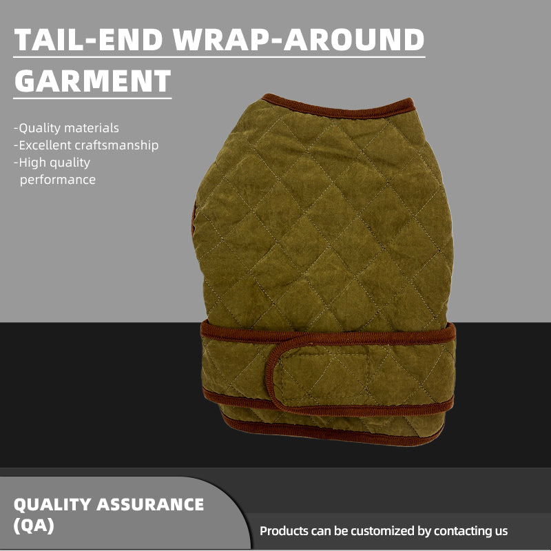 CHAOHUA Tail-end wrap-around garment   Close-fitting wrap  Keep warm