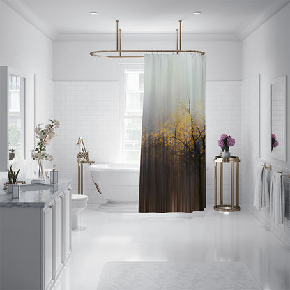 ZHENGYANG Shower curtain 10（Ask customer service for specific prices）  Waterproof and mildew resistant folding