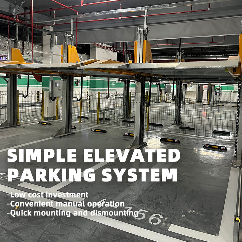 FENGYE Simple elevated parking system（Ask customer service for specific prices）Elevated parking equipment  Hydraulic / Chain Drive