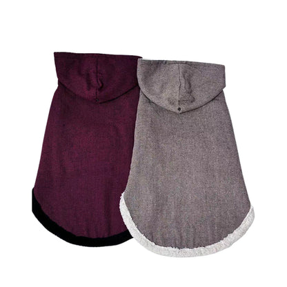 CHAOHUA Fashionable Hooded Trench Coat   Anti-Shedding Vest  Thermal Fleece-Lined Vest