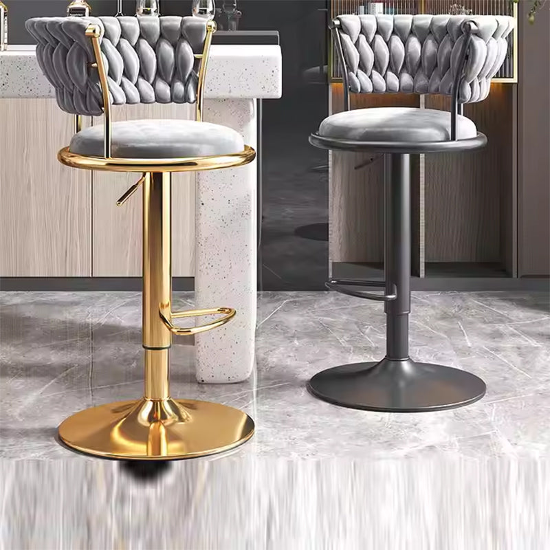 TONGLI Hotel Bar Stools  Light Luxury Bar Stools  Simple High Stool