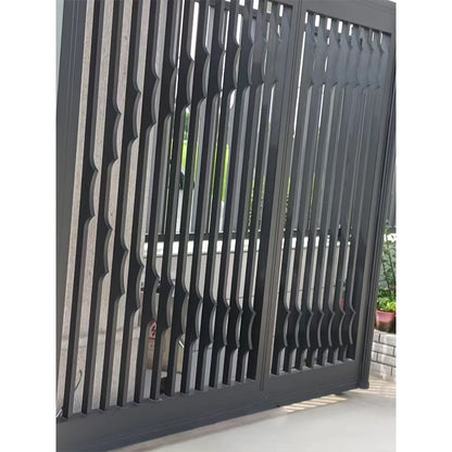 Дверь для патио BAOJIN DC-C001 из цельноалюминиевого сплава (уточняйте цены в службе поддержки клиентов) Двойная дверь для дачи 