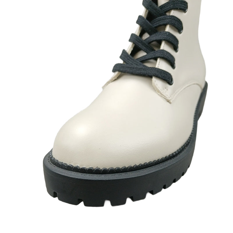 XINHAO England style soft surface thick sole short Martin boots（Ask customer service for specific prices）small person  side zipper