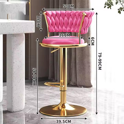 TONGLI Hotel Bar Stools  Light Luxury Bar Stools  Simple High Stool
