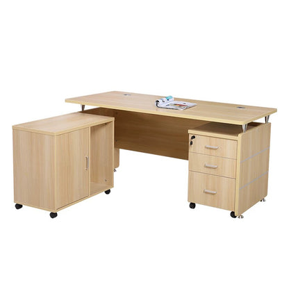 HENGLONG Office desk and chair（Ask customer service for specific prices） Simple modern office furniture boss table