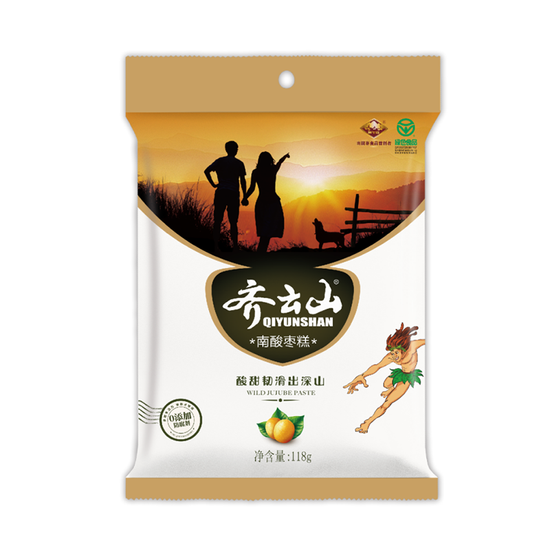 QIYUNSHAN candied jujube cake   casual snack  Sweet and sour, tough and smooth