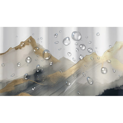 ZHENGYANG Shower curtain 3（Ask customer service for specific prices） Thickened tarp shower curtain