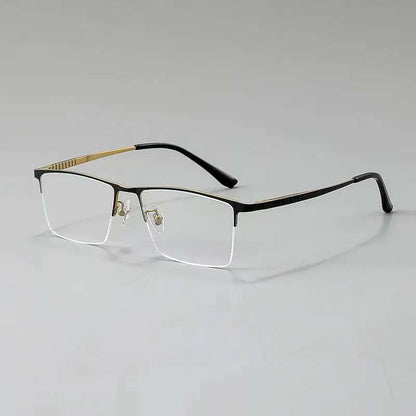 NIXIN Designer models imported pure titanium plate ultra-light glasses frames for men and women（Products can be customized, price ask customer service）Anti-blue light radiation color changing anti-fog half frame