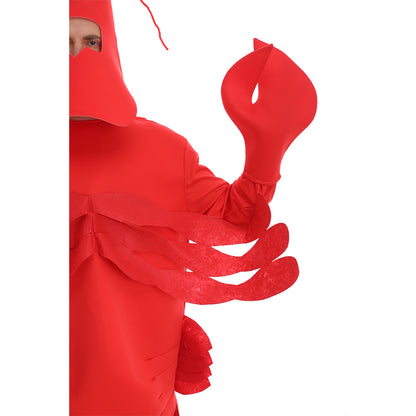 CAIYUN Lobster 3-piece set (Clothes + hat + gloves) YK0011 Animal costume Underwater world