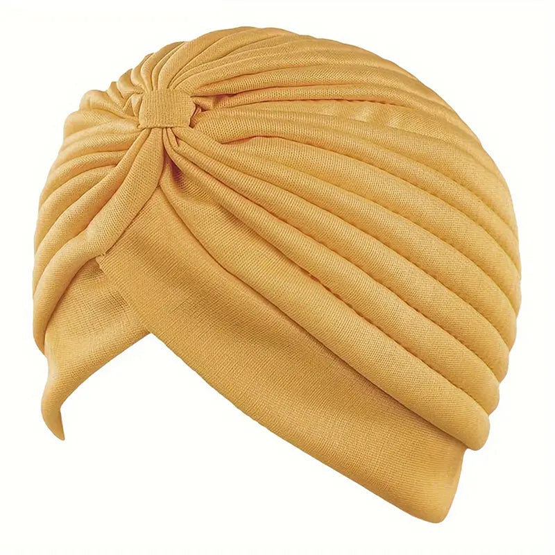 ZHENYANG Women's headscarf (Indian hat)  Casual stretch Indian turban hat