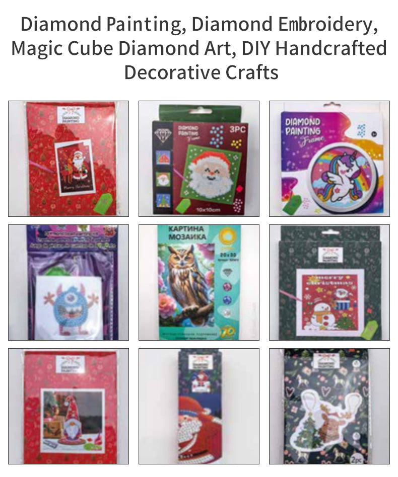 Diamond Painting, Diamond Embroidery,Magic Cube Diamond Art, DIY HandcraftedDecorative Crafts（Products can be customized,This price is for display, price ask customer service）