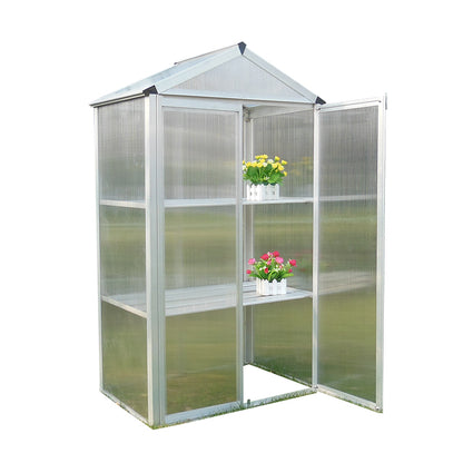 Growell  Mini Greenhouse Small flower freeze-proof shed Aluminium alloy simple