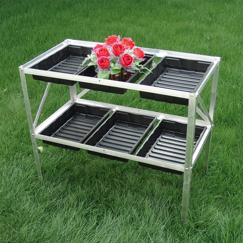 Growell  Shelf and Staging Display stand Stainless steel Flowerpot arrangement