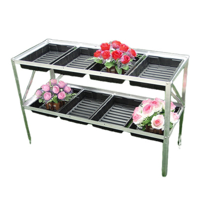 Growell  Shelf and Staging Display stand Stainless steel Flowerpot arrangement